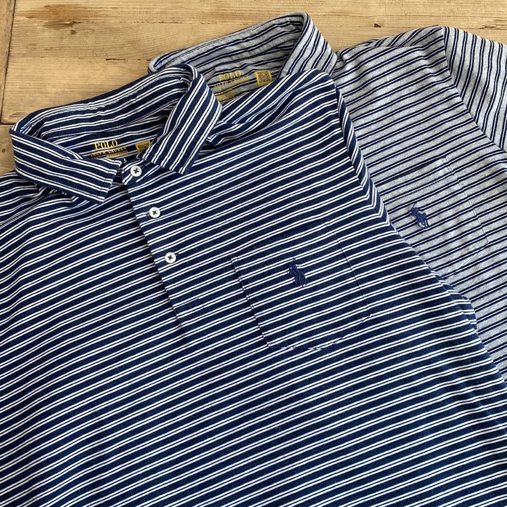 Ralph Lauren (2 shirts), Classic Fit Performance, size large